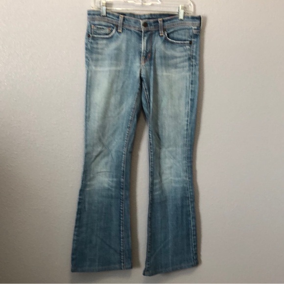 Citizens of Humanity Ingrid #002 low waist flair stretch jeans Women's 27 flare - Picture 15 of 15